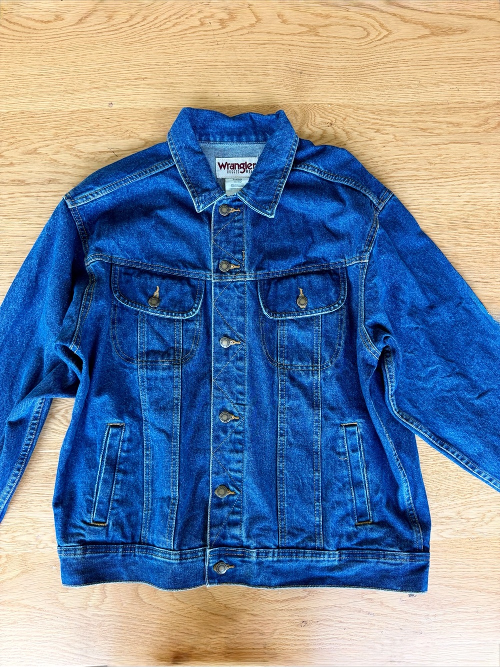 Wrangler Rugged Wear Jean, Denim, Antique Indigo Fall Oversized